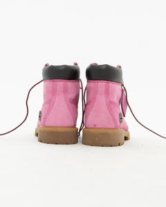 TIMBERLAND x Hot Pink Boots (8W)