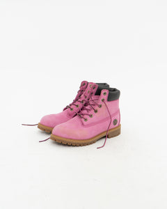 TIMBERLAND x Hot Pink Boots (8W)