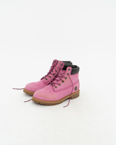 TIMBERLAND x Hot Pink Boots (8W)