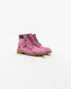 TIMBERLAND x Hot Pink Boots (8W)