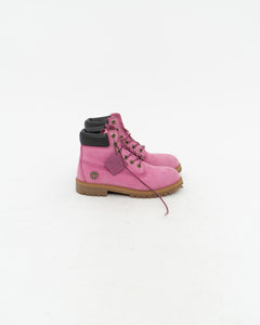 TIMBERLAND x Hot Pink Boots (8W)