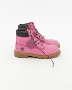 TIMBERLAND x Hot Pink Boots (8W)