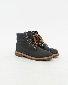 TIMBERLAND x Dark Green Charcoal Boots (8, 8.5W)