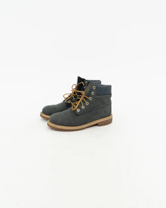 TIMBERLAND x Dark Green Charcoal Boots (8, 8.5W)