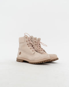 TIMBERLAND x Light Pink Boots (8.5W)