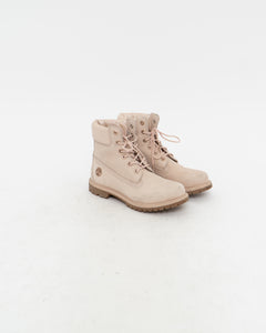 TIMBERLAND x Light Pink Boots (8.5W)