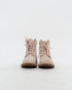 TIMBERLAND x Light Pink Boots (8.5W)