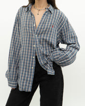 Load image into Gallery viewer, Vintage x RALPH LAUREN Blue Plaid Soft Button Up (XS-L)