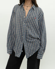 Load image into Gallery viewer, Vintage x RALPH LAUREN Blue Plaid Soft Button Up (XS-L)