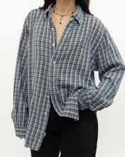 Load image into Gallery viewer, Vintage x RALPH LAUREN Blue Plaid Soft Button Up (XS-L)