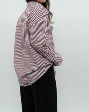 Load image into Gallery viewer, ANINE BING x Red Striped Buttonup (XS-M)