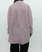 Load image into Gallery viewer, ANINE BING x Red Striped Buttonup (XS-M)