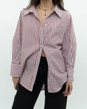 Load image into Gallery viewer, ANINE BING x Red Striped Buttonup (XS-M)