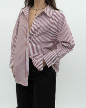 Load image into Gallery viewer, ANINE BING x Red Striped Buttonup (XS-M)