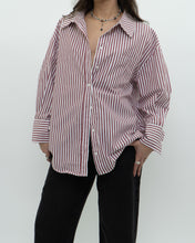 Load image into Gallery viewer, ANINE BING x Red Striped Buttonup (XS-M)