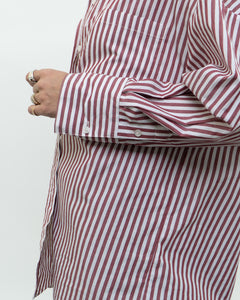 ANINE BING x Red Striped Buttonup (XS-M)