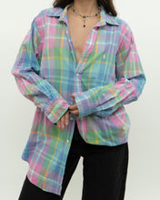 Load image into Gallery viewer, Vintage x RALPH LAUREN POLO Colourful Plaid Button Up (XS-L)