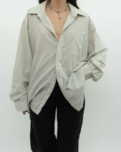 Load image into Gallery viewer, Vintage x BALMAIN PARIS Beige Stripe Button Up (XS-XL)