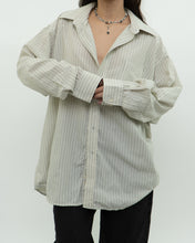 Load image into Gallery viewer, Vintage x BALMAIN PARIS Beige Stripe Button Up (XS-XL)