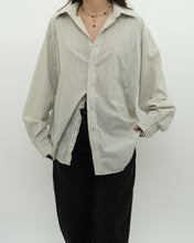 Load image into Gallery viewer, Vintage x BALMAIN PARIS Beige Stripe Button Up (XS-XL)