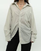 Load image into Gallery viewer, Vintage x BALMAIN PARIS Beige Stripe Button Up (XS-XL)