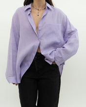 Load image into Gallery viewer, BR x Lavender Linen Button Up (XS-L)