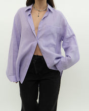 Load image into Gallery viewer, BR x Lavender Linen Button Up (XS-L)