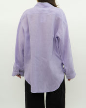 Load image into Gallery viewer, BR x Lavender Linen Button Up (XS-L)