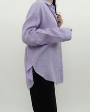 Load image into Gallery viewer, BR x Lavender Linen Button Up (XS-L)