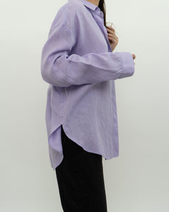 BR x Lavender Linen Button Up (XS-L)