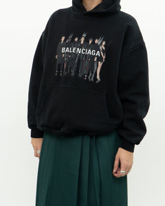 BALENCIAGA x Pull Over Hoodie (XS, S)