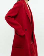 Load image into Gallery viewer, Vintage x Wool Lightweight Red Trench (XS, S)