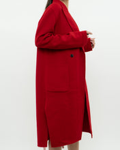 Load image into Gallery viewer, Vintage x Wool Lightweight Red Trench (XS, S)