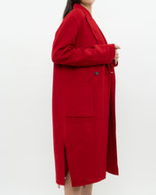 Load image into Gallery viewer, Vintage x Wool Lightweight Red Trench (XS, S)