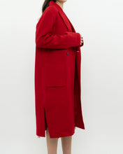 Load image into Gallery viewer, Vintage x Wool Lightweight Red Trench (XS, S)