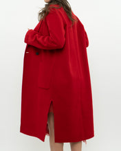 Load image into Gallery viewer, Vintage x Wool Lightweight Red Trench (XS, S)