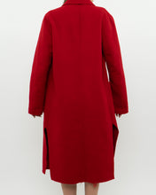 Load image into Gallery viewer, Vintage x Wool Lightweight Red Trench (XS, S)