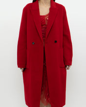 Load image into Gallery viewer, Vintage x Wool Lightweight Red Trench (XS, S)