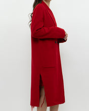 Load image into Gallery viewer, Vintage x Wool Lightweight Red Trench (XS, S)