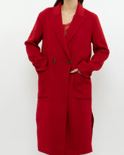 Load image into Gallery viewer, Vintage x Wool Lightweight Red Trench (XS, S)