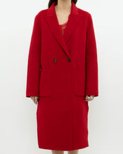 Load image into Gallery viewer, Vintage x Wool Lightweight Red Trench (XS, S)