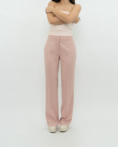 Vintage x ANNE KLEIN Baby Pink Dress Pant (S)