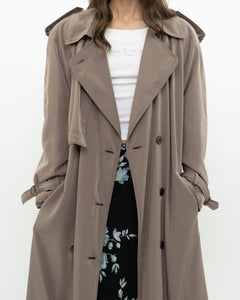 Vintage x Soft Taupe Trench (S-L)