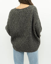 Load image into Gallery viewer, Modern x Heather Grey Raised Knit Sweater (XS-XL)