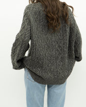 Load image into Gallery viewer, Modern x Heather Grey Raised Knit Sweater (XS-XL)