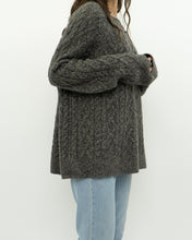 Load image into Gallery viewer, Modern x Heather Grey Raised Knit Sweater (XS-XL)