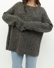 Load image into Gallery viewer, Modern x Heather Grey Raised Knit Sweater (XS-XL)