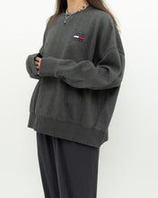 Load image into Gallery viewer, TOMMY JEANS x Dark Grey Heathered Crew (XS-XL)