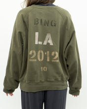 Load image into Gallery viewer, ANNIE BING x Army Green Crew (XS-L)