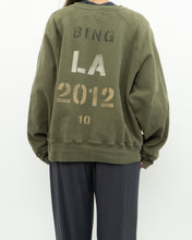 Load image into Gallery viewer, ANNIE BING x Army Green Crew (XS-L)